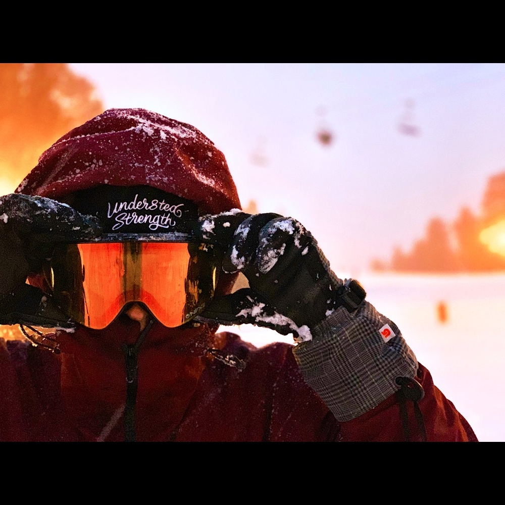 Black Beanies UNDER8TED STRENGTH w/ Embroidery